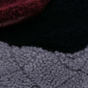 Chanel Medium Tricolor CC Quilted Shearling Single Flap Secondhand