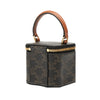 Celine Mini Triomphe Coated Canvas Vanity Case Secondhand
