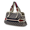 Gucci GG Canvas Web Handbag Secondhand