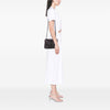 Saint Laurent Medium Quilted Chevron Sheepskin College Satchel Secondhand