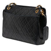 Secondhand Chanel CC Quilted Lambskin Pocket Shoulder Bag