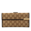 Gucci GG Canvas Long Wallet Secondhand