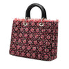 Dior Large Tweed Cannage Fringe Lady Dior Secondhand