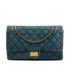 Chanel Quilted Denim Reissue 2.55 Double Flap 227 Secondhand