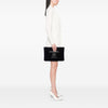 Chanel Large Wool Felt Deauville O Case Clutch Secondhand