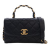 Chanel Mini CC Quilted Lambskin Links Top Handle Flap Secondhand