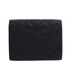 Chanel CC Quilted Caviar Flap Card Holder On Chain Secondhand
