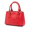 Prada Mini Saffiano Galleria Double Zip Satchel Secondhand