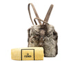 Fendi Mink Fur Tie Dye Print Backpack Secondhand
