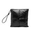 Bottega Veneta Leather Intrecciato Padded Square Pouch Secondhand