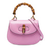 Gucci Mini Calfskin Web 1947 Bamboo Top Handle Bag Secondhand