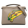 Fendi Sue Tilley Mini Calfskin Romano Selleria Banana Peekaboo Iconic Fit Satchel Secondhand