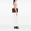 Gucci Calfskin Bamboo Satchel Secondhand