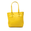 Bottega Veneta Intrecciato Trimmed Nappa Vertical Shopper Tote Secondhand