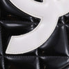 Chanel CC Quilted Patent Round Vanity Bag Secondhand