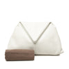 Bottega Veneta Leather BV Trine Angular Clutch Secondhand