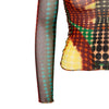 Secondhand Jean Paul Gaultier Cyberdot Mesh Top - '90s