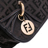 Fendi Small Zucchino Canvas F Charm Crossbody Secondhand