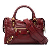 Balenciaga Mini Lambskin Motocross Giant 21 City Satchel Secondhand