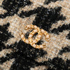 Chanel Houndstooth Tweed 19 Wallet On Chain Secondhand