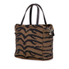 Fendi Zebra Print Canvas Handbag Secondhand