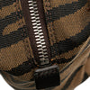Fendi Zebra Print Canvas Handbag Secondhand