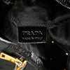 Secondhand Prada Tessuto Naplak Trimmed Side Zip Tote