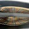 Burberry House Check Trimmed Leather Crossbody Secondhand