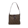 Fendi Zucca Canvas Shoulder Bag Secondhand