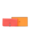 Hermès Clemence Dogon Long Wallet Secondhand