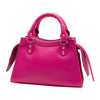 Balenciaga Mini Grained Calfskin Motocross Neo Classic City Satchel Secondhand