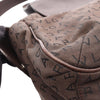 Bvlgari Canvas Logomania Flap Shoulder Bag Secondhand