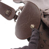 Bvlgari Canvas Logomania Flap Shoulder Bag Secondhand