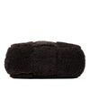 Secondhand Bottega Veneta Small Shearling Intrecciato Arco Tote