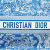 Dior Medium Canvas Embroidered Dioriviera Toile De Jouy Book Tote Secondhand