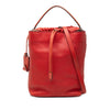 Burberry House Check Canvas and Calfskin Ashby Bucket Bag Secondhand