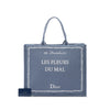Dior Large Embroidered Canvas Les Fleurs du Mal Book Tote Secondhand