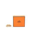 Hermès Gold Plated Buckle Bijouterie Fantaisie Scarf Ring Secondhand
