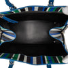 Secondhand Balenciaga Mini Leather Striped Papier A6 Zip Around Satchel