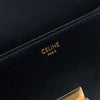 Celine Shiny Calfskin Triomphe Claude Shoulder Bag Secondhand