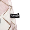 Secondhand Chanel CC Camellia and Quilted Printed Silk Scarf 90