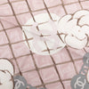 Secondhand Chanel CC Camellia and Quilted Printed Silk Scarf 90