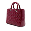 Dior Large Patent Cannage Lady Dior Secondhand