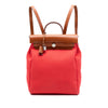 Hermès Toile Herbag A Dos Zip Retourne Backpack Secondhand