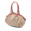 Gucci Diamante Canvas Sukey Satchel Secondhand