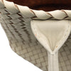 Bottega Veneta Small Lambskin Intreccio Cabat Tote Secondhand