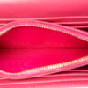 Prada Saffiano Lux Bow Wallet On Strap Secondhand