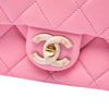 Chanel Mini Wenge Wood Chain Flap Secondhand