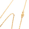 Hermès Gold Plated Swift O Kelly Pendant Necklace Secondhand