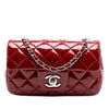 Secondhand Chanel Extra Mini Rectangular Classic Patent Single Flap